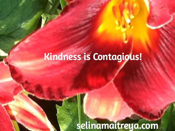 kindness is contagious